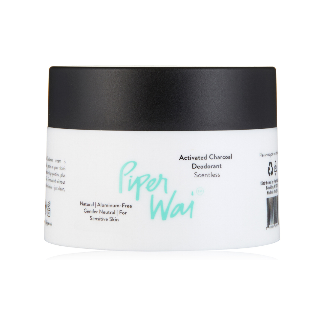 Scentless Natural Deodorant Mini Cream PiperWai Natural Deodorant