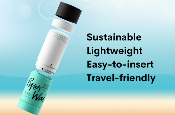 Meet PiperWai’s New Sustainable Innovation: Refillable Deodorant Stick!