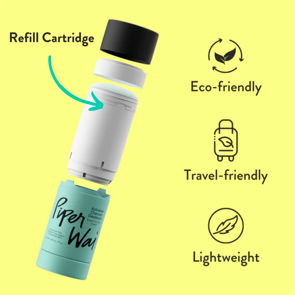 NATURAL DEODORANT STICK, REFILL CARTRIDGE ONLY