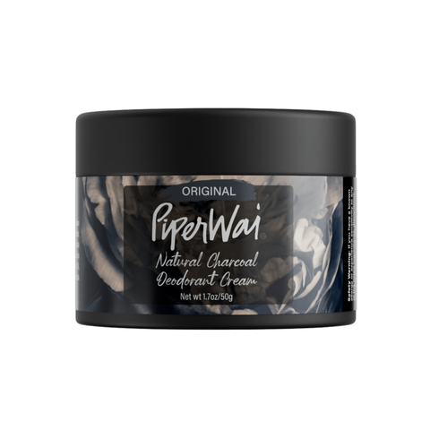 Natural Deodorant Cream without Aluminum, Activated Charcoal