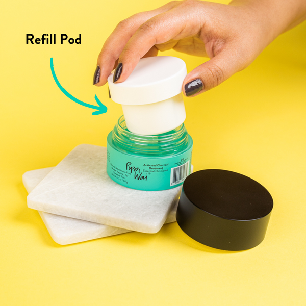 NATURAL DEODORANT CREAM, REFILL POD ONLY